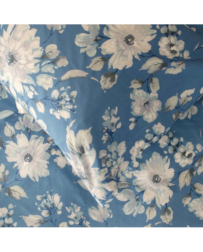 Completo lenzuola matrimoniale in percalle di cotone Zucchi art. Dalia