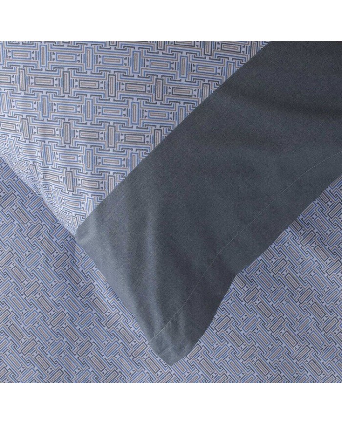 Completo lenzuola letto singolo in percalle di cotone Zucchi art. Simply