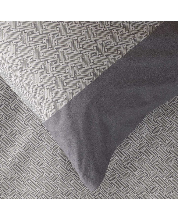 Completo lenzuola letto singolo in percalle di cotone Zucchi art. Simply