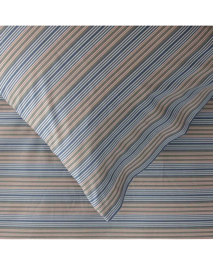Completo lenzuola letto singolo in percalle di cotone Zucchi art. Sofà