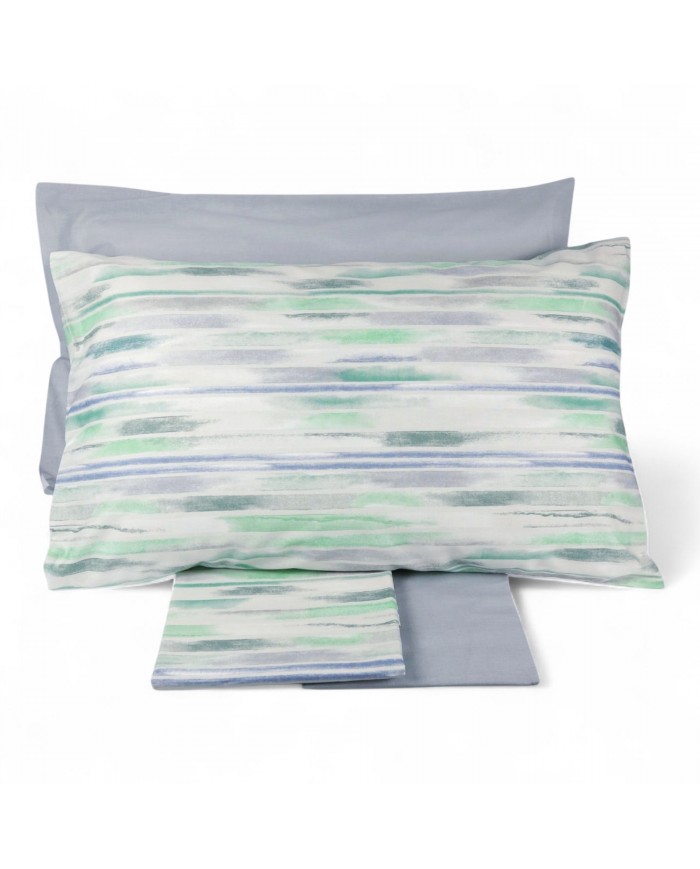 Lenzuola Bassetti letto singolo 100% cotone doppia federa art. Upright