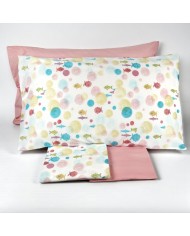 Lenzuola Bassetti letto singolo 100% cotone doppia federa art. Bubble