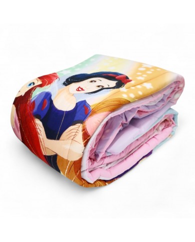 Trapunta invernale letto singolo Principesse Disney