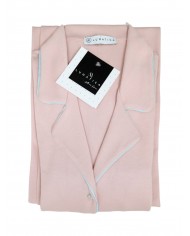 Pigiama donna invernale in caldo cotone taglio giacca Lunatica 42146