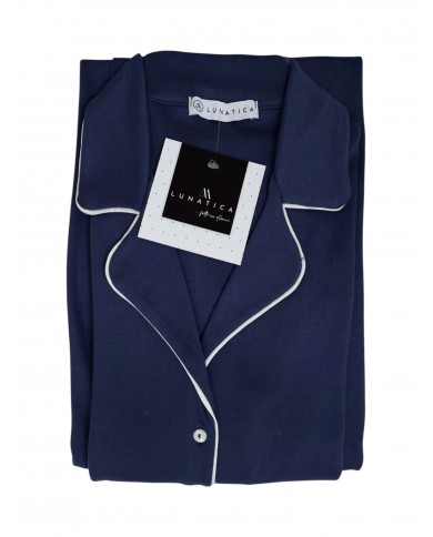 Pigiama donna invernale in caldo cotone taglio giacca Lunatica 42146