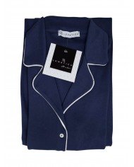 Pigiama donna invernale in caldo cotone taglio giacca Lunatica 42146
