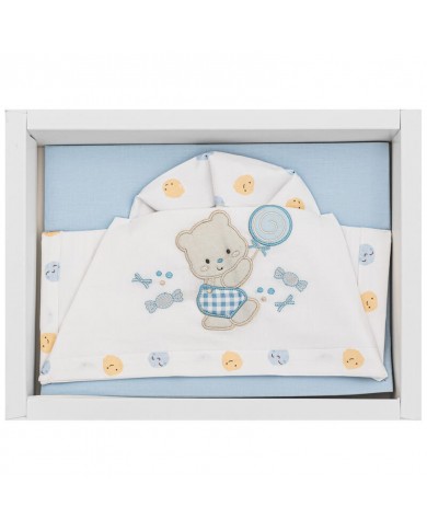 Completo lenzuolina per culla Next2Me Bruco Bruco art. EX2150