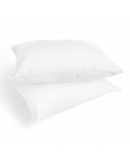 Coppia di federe 100% cotone tinta unita Zer0bed