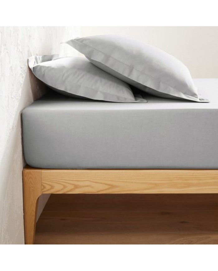 Lenzuolo sotto letto singolo con angoli maxi 100% cotone
