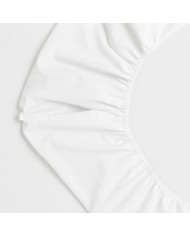 Lenzuolo sotto letto singolo con angoli maxi 100% cotone