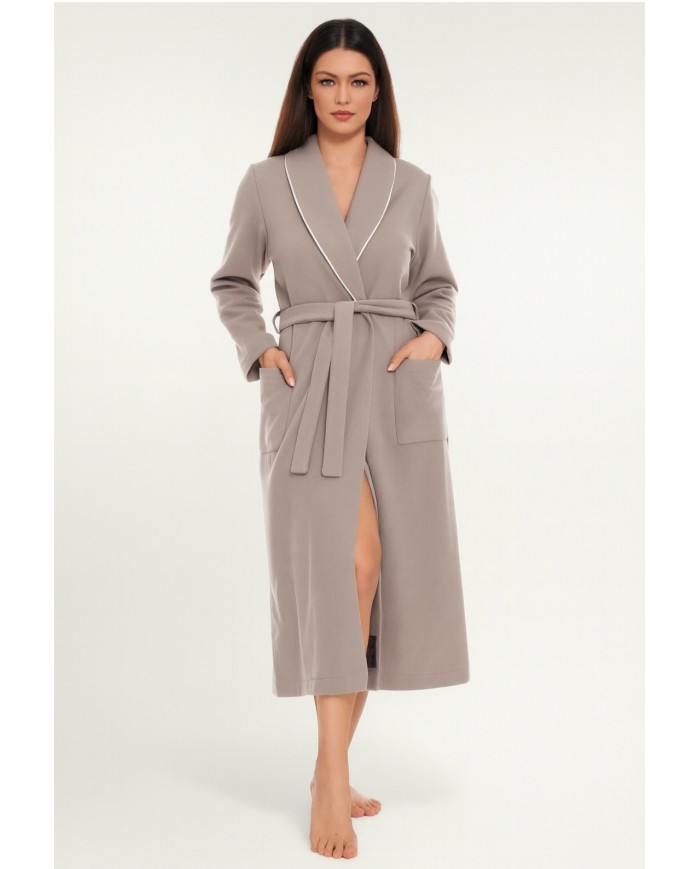 Vestaglia invernale donna lana e cashmere B&B Creazioni art. Jole