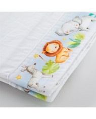 Completo lenzuola per culla lettino in puro cotone Simba