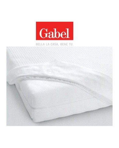 Coprimaterasso piazza e mezza francese in spugna jersey Gabel