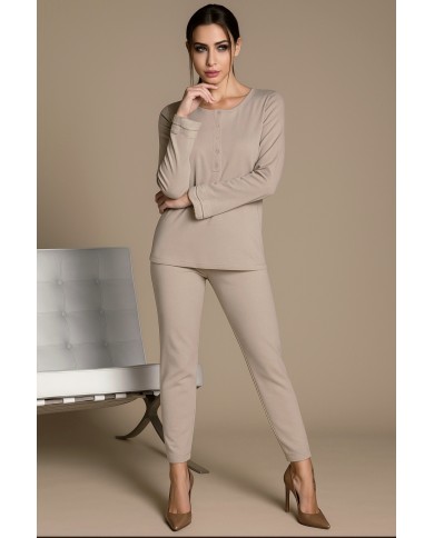 Pigiama donna in 100% caldo cotone Lunatica art. 52114 Pigiama donna in 100% caldo cotone Lunatica art. 52114