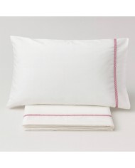 Completo lenzuola per culla lettino in puro cotone Zephir