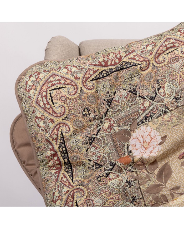 Scaldotto Caleffi 100% plaid trapuntato - GIAVA