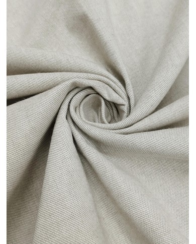 Tessuto al metro panama di cotone altezza 280cm - NATURALE