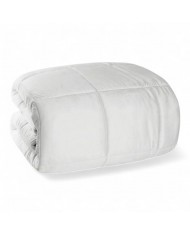 Trapunta matrimoniale in velluto Made in Italy velvet