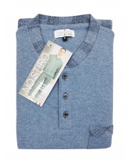 Pigiama uomo serafino in caldo punto milano Bip Bip Conquista 7263