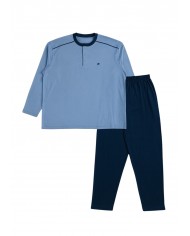 Pigiama uomo aperto in caldo punto milano Bip Bip Conquista 7261