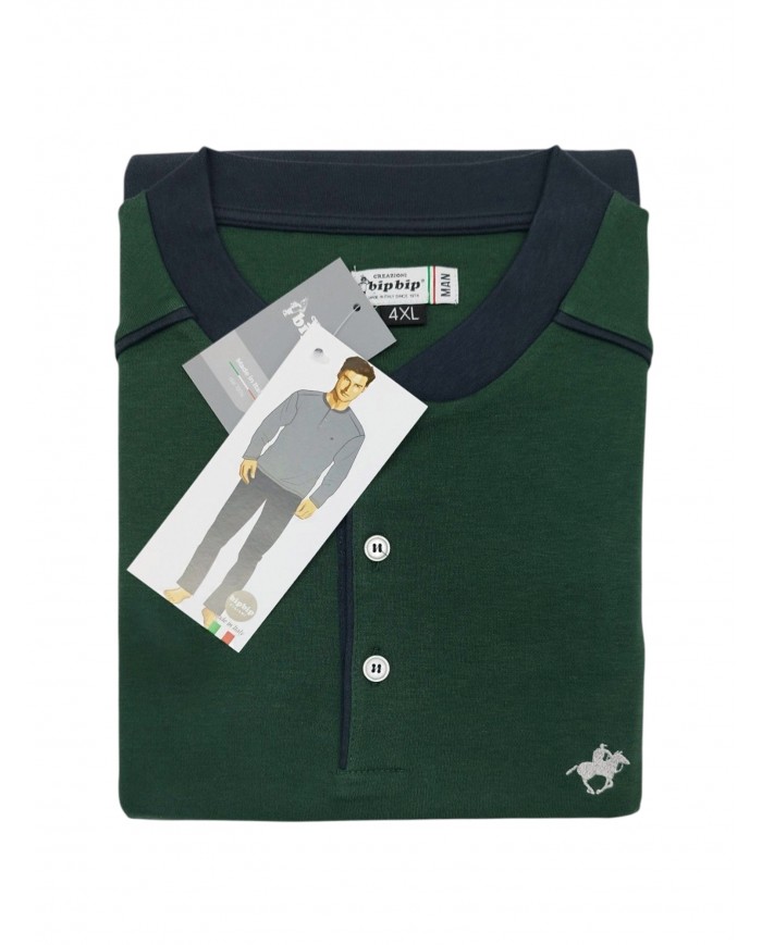 Pigiama uomo TAGLIE FORTI 100% caldo cotone Bip Bip 6491