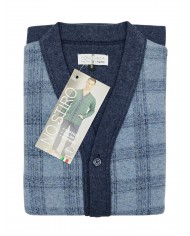 Pigiama uomo aperto in caldo punto milano Bip Bip Conquista 7261