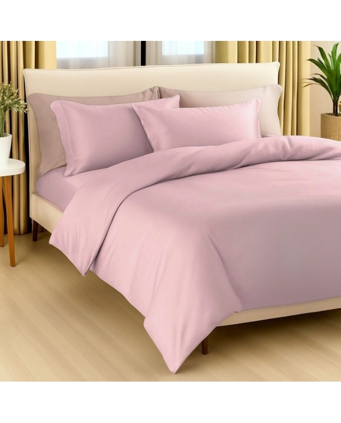 Copripiumino matrimoniale Raso di Cotone Maestri Cotonieri Home