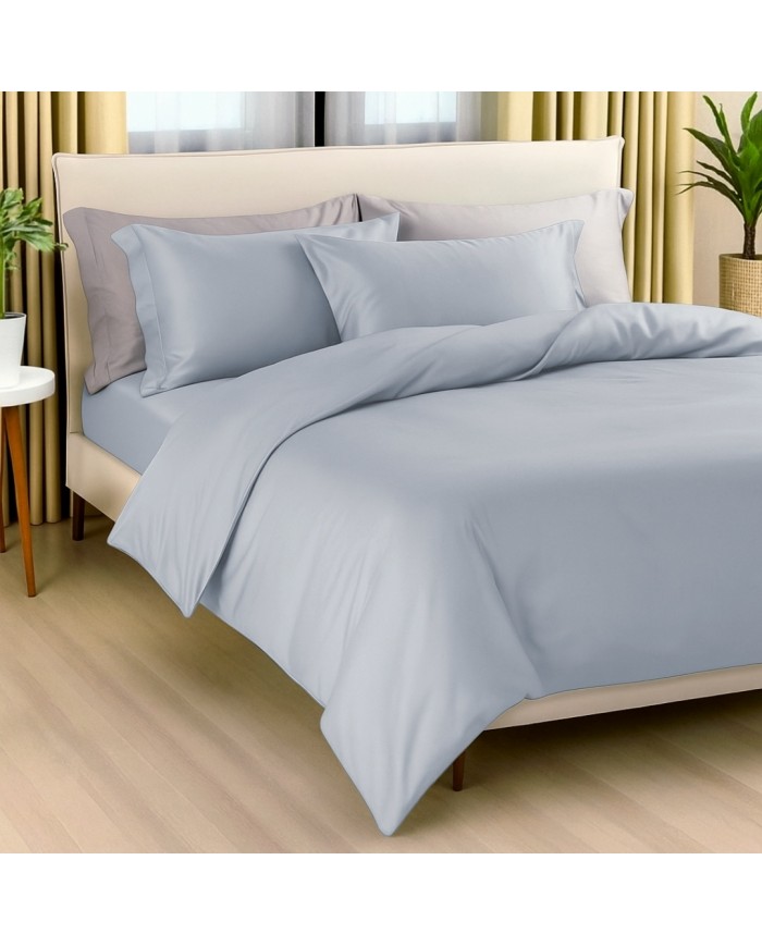 Copripiumino matrimoniale Raso di Cotone Maestri Cotonieri Home