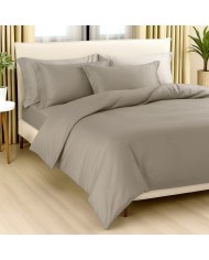 Parure copripiumino piazza e mezza in raso di puro cotone Maestri Cotonieri