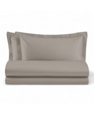 Parure copripiumino piazza e mezza in raso di puro cotone Maestri Cotonieri