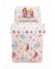 Trapunta invernale piazza e mezza in cotone Frozen Caleffi art. Frozen Star