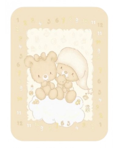 Copertina neonato bambino Morbidoso 80x110