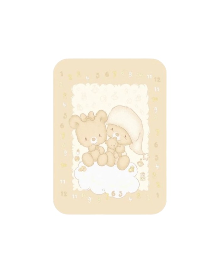 Copertina neonato bambino Morbidoso 80x110