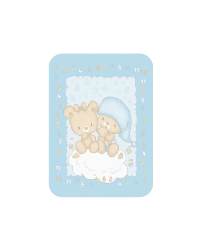 Copertina neonato bambino Morbidoso 80x110