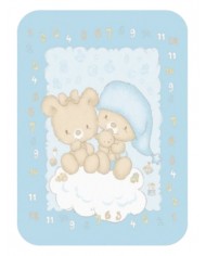 Copertina neonato bambino Morbidoso 80x110