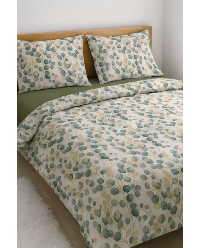 Parure copripiumino matrimoniale 100% cotone art. ODIL