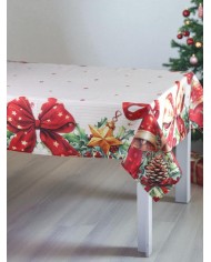 Tovaglia di Natale 6 posti Kiki Christmas Dis. 2