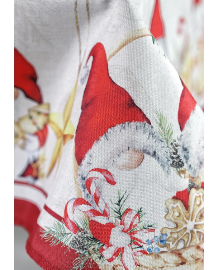 Tovaglia di Natale 16/18 posti Kiki Christmas Dis. 3