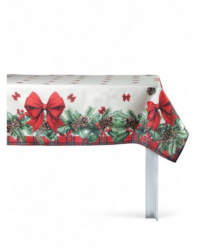 Tovaglia di Natale 16/18 posti Kiki Christmas Dis. 4