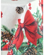 Tovaglia di Natale 16/18 posti Kiki Christmas Dis. 4