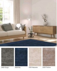 Tappeto tinta unita Sound 80x150cm Linea Oro