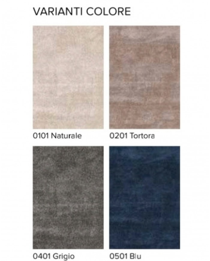 Tappeto tinta unita Sound 80x150cm Linea Oro