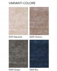 Tappeto tinta unita Sound 80x150cm Linea Oro