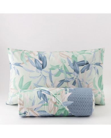 Copripiumino piazza e mezza 100% cotone Flores