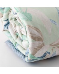 Copripiumino piazza e mezza 100% cotone Flores