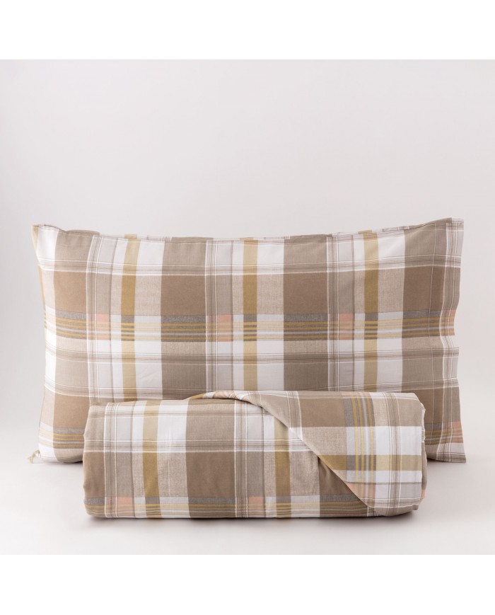 Copripiumino letto singolo 100% cotone Milot