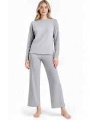 Pigiama Donna in caldo punto milano Pepenero 9195