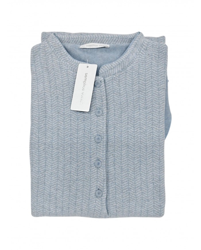 Camicia da notte in caldo punto milano Semplice Vanita - Fida Lingerie art. 2642