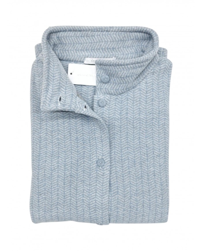 Pigiama donna collo alto in caldo punto milano Semplice Vanita - Fida Lingerie art. 2641