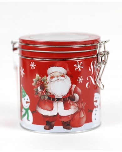 Set di 4 lavette Natale confezionate in latta art. Ellen dis. 1